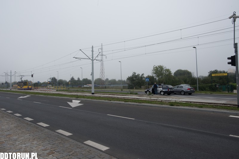 Kolizja na Marii Skłodowskiej-Curie