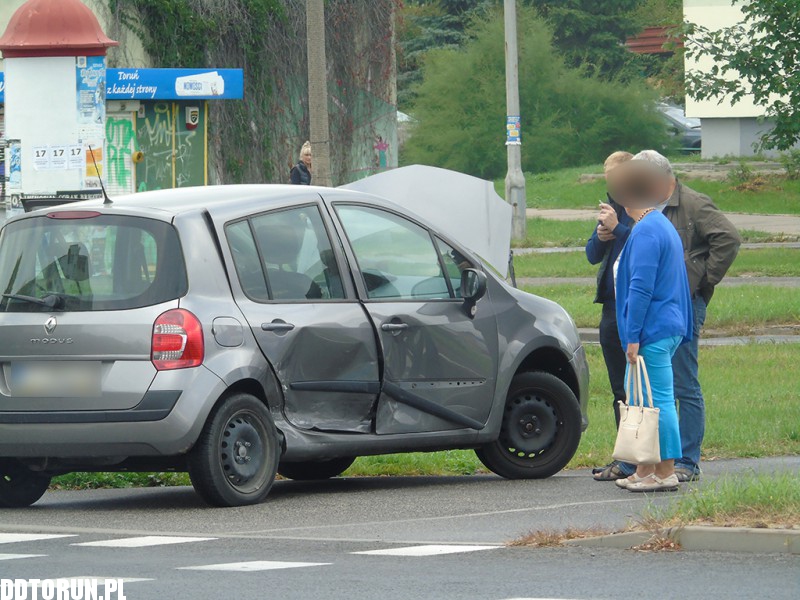 Kolizja na placu Honorowych Dawców Krwi
