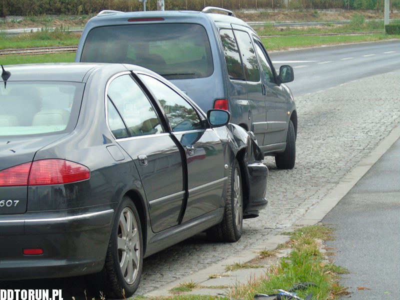 Kolizja na placu Honorowych Dawców Krwi