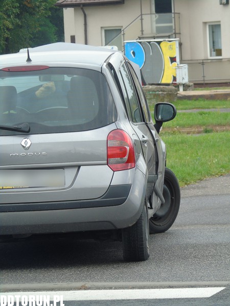 Kolizja na placu Honorowych Dawców Krwi