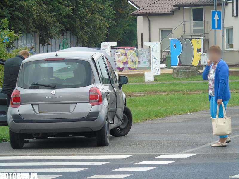 Kolizja na placu Honorowych Dawców Krwi