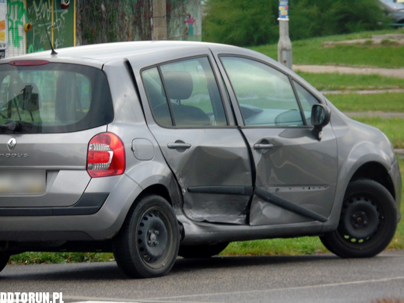 Kolizja na placu Honorowych Dawców Krwi