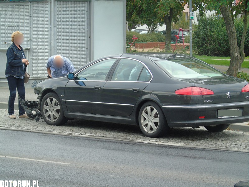 Kolizja na placu Honorowych Dawców Krwi