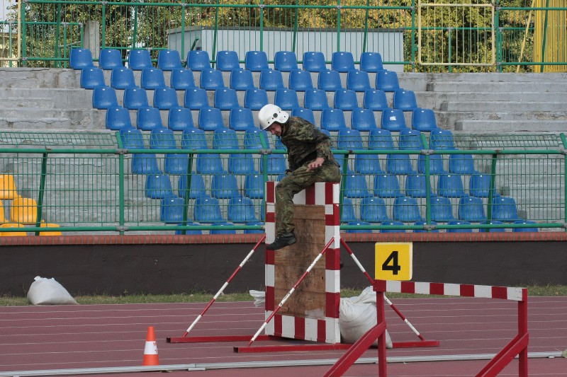 Strażacy rywalizowali na stadionie
