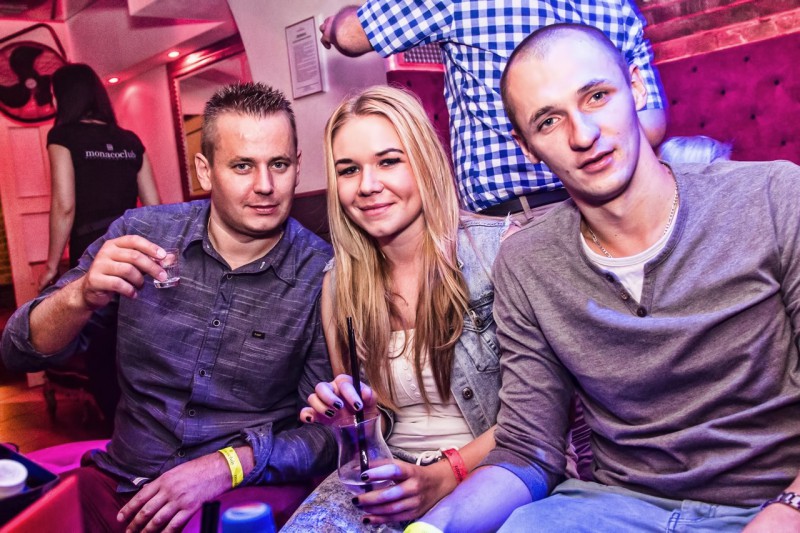 Gorąca sobota w Klubie Monaco