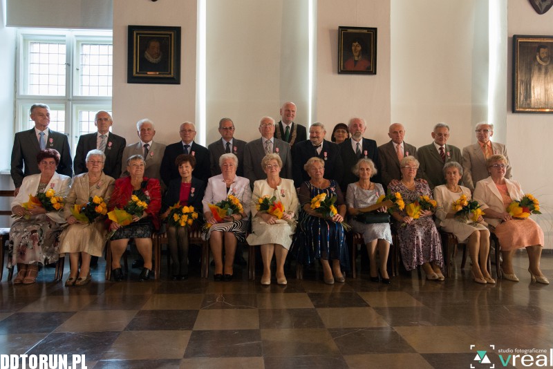 Odznaczeni za przeżycie 50 lat razem