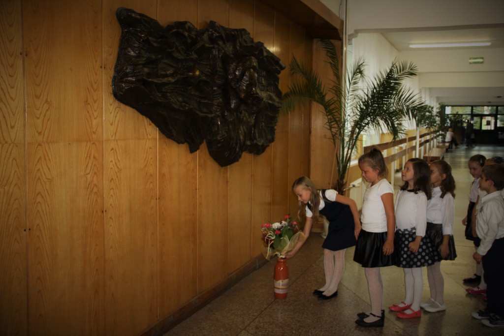 Pasowanie pierwszaków w ZS nr 8