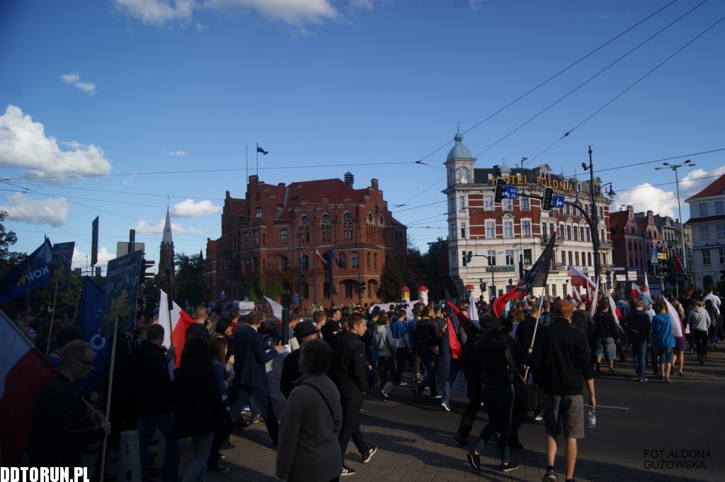 Marsz przeciwko uchodźcom