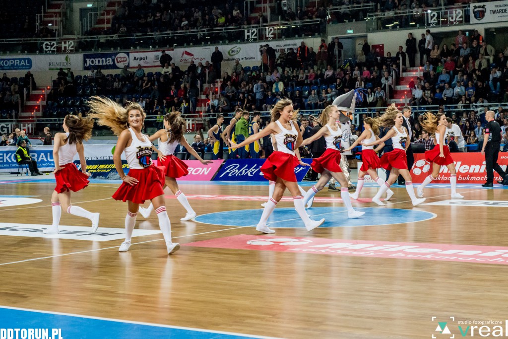 Tak wspierały koszykarzy cheerleaderki