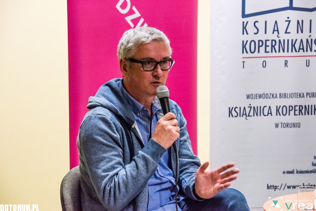 Artur Orzech w Książnicy Kopernikańskiej