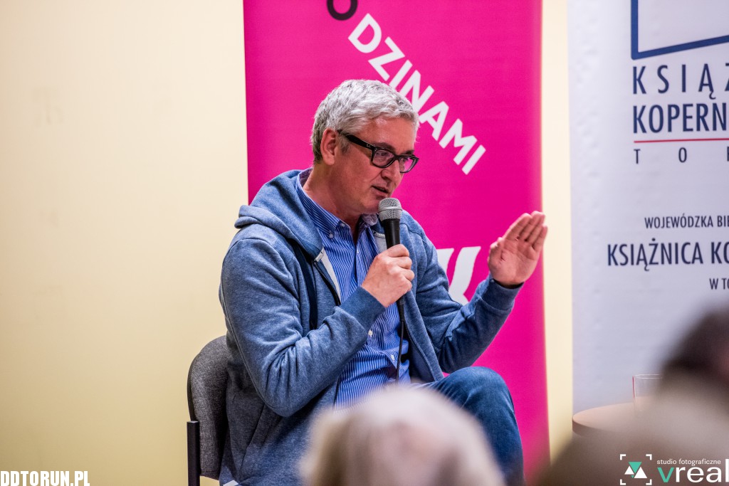 Artur Orzech w Książnicy Kopernikańskiej