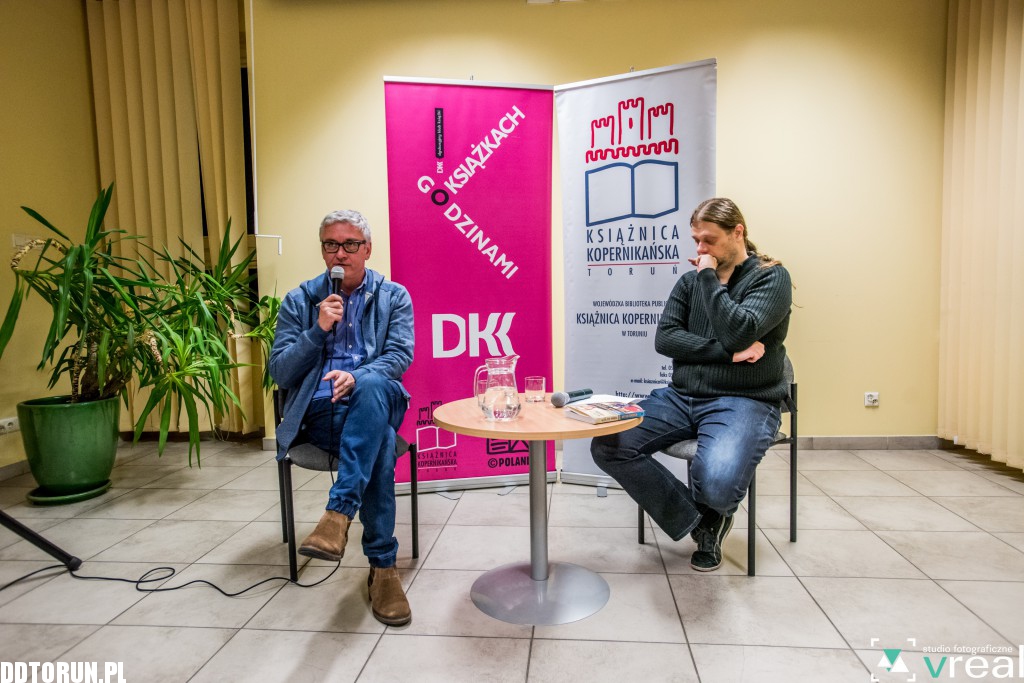 Artur Orzech w Książnicy Kopernikańskiej