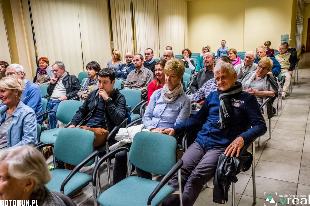 Artur Orzech w Książnicy Kopernikańskiej