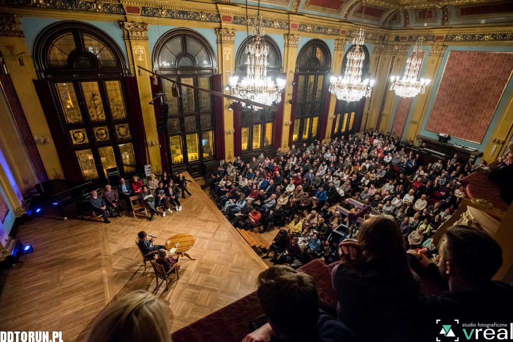 Olga Tokarczuk w Dworze Artusa