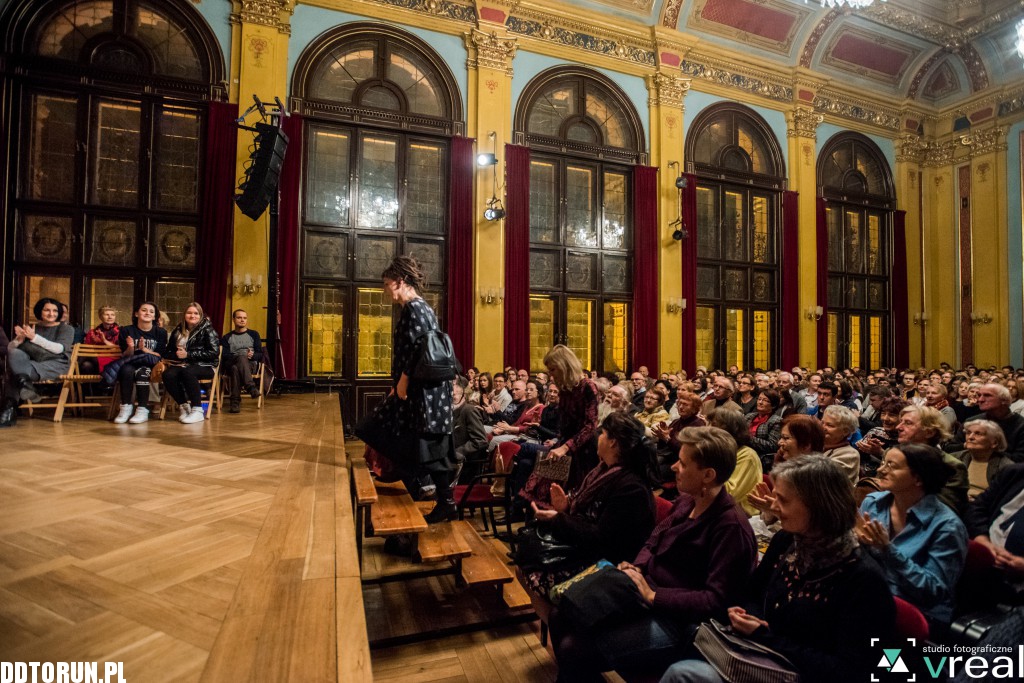 Olga Tokarczuk w Dworze Artusa