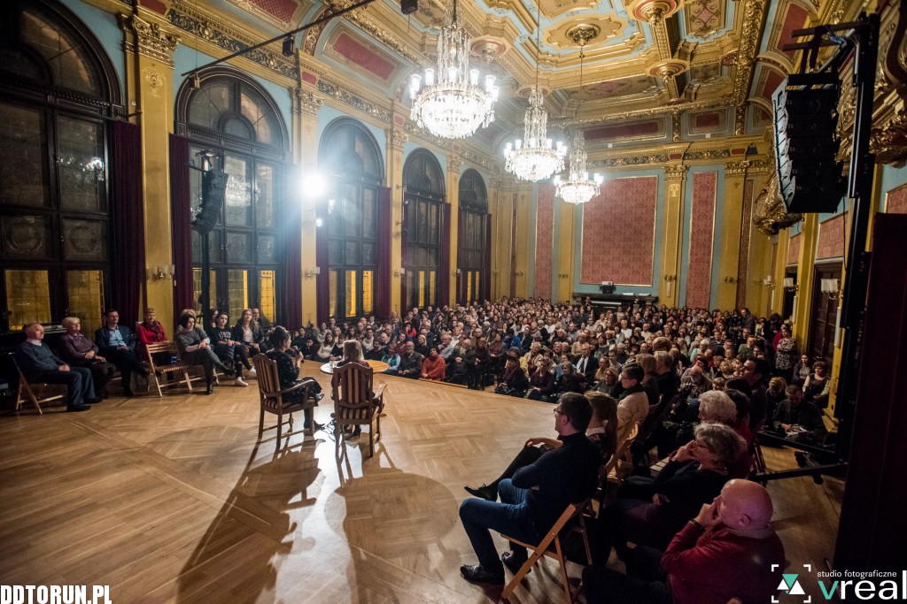 Olga Tokarczuk w Dworze Artusa
