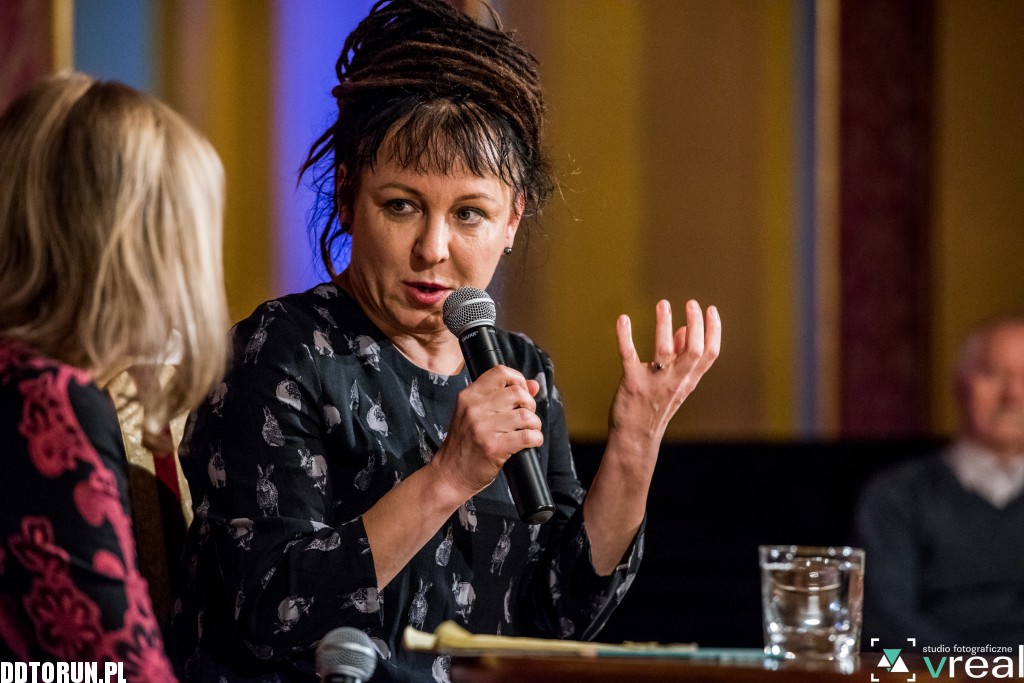 Olga Tokarczuk w Dworze Artusa