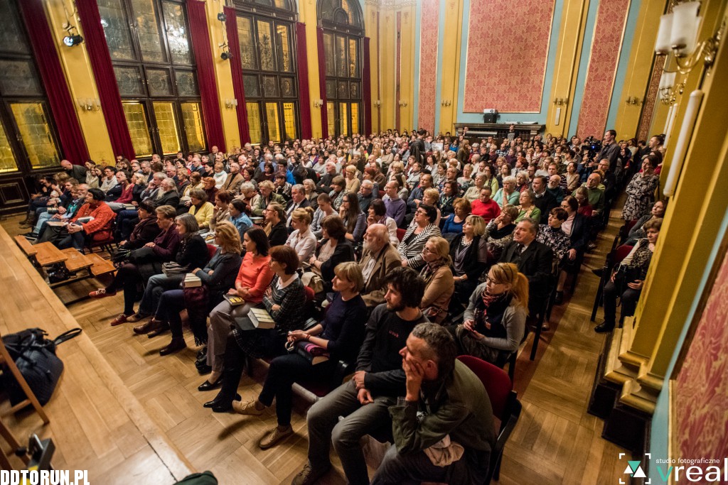 Olga Tokarczuk w Dworze Artusa