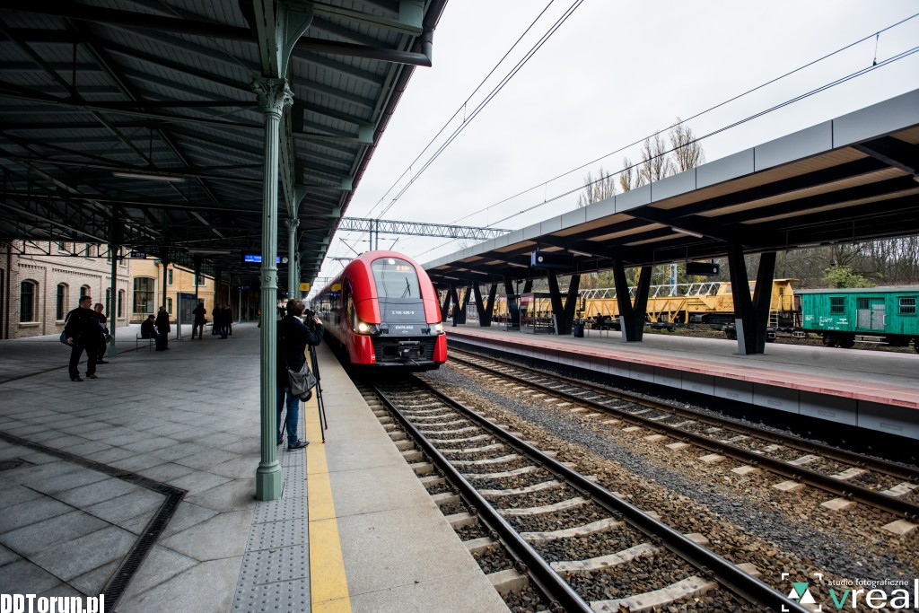 Otwarcie Dworca PKP Toruń Główny