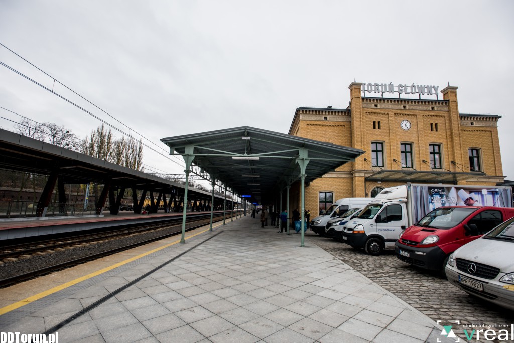 Otwarcie Dworca PKP Toruń Główny