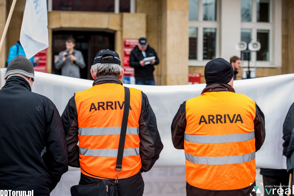 Strajk pracowników Arriva