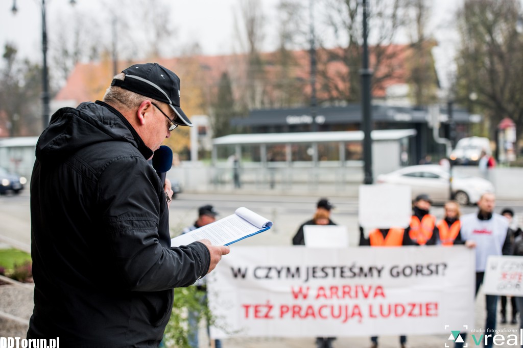Strajk pracowników Arriva