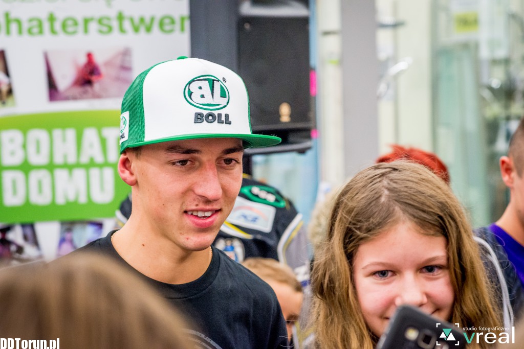 Spotkanie z żużlowcami w Leroy Merlin