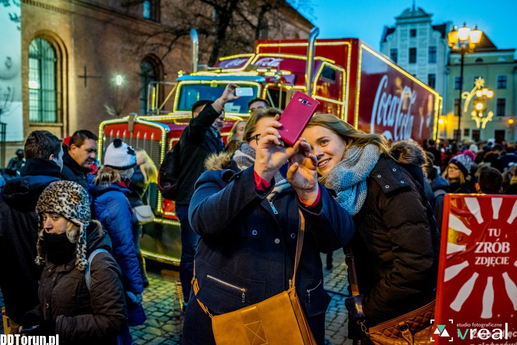 Świąteczna Trasa Coca-Coli w Toruniu