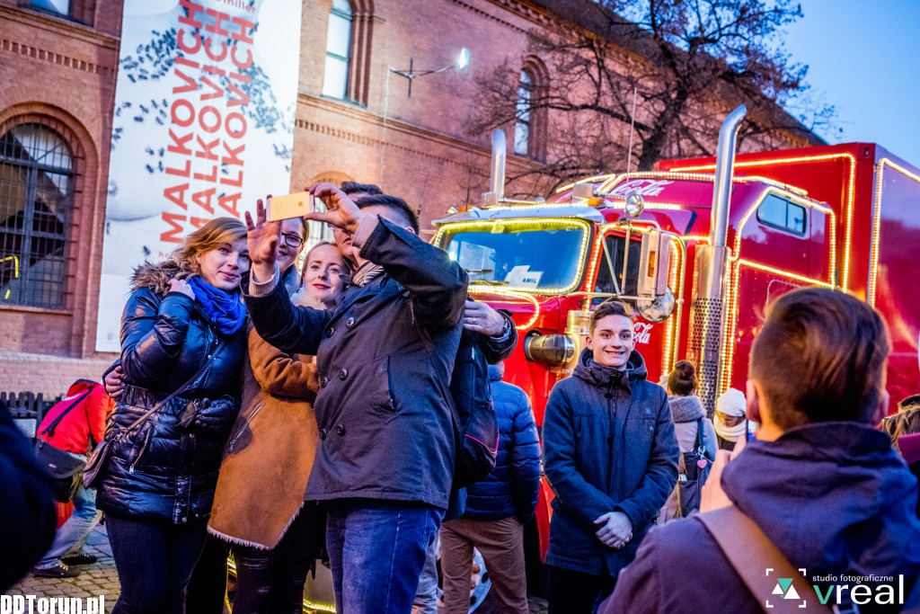 Świąteczna Trasa Coca-Coli w Toruniu