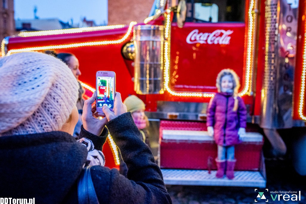 Świąteczna Trasa Coca-Coli w Toruniu