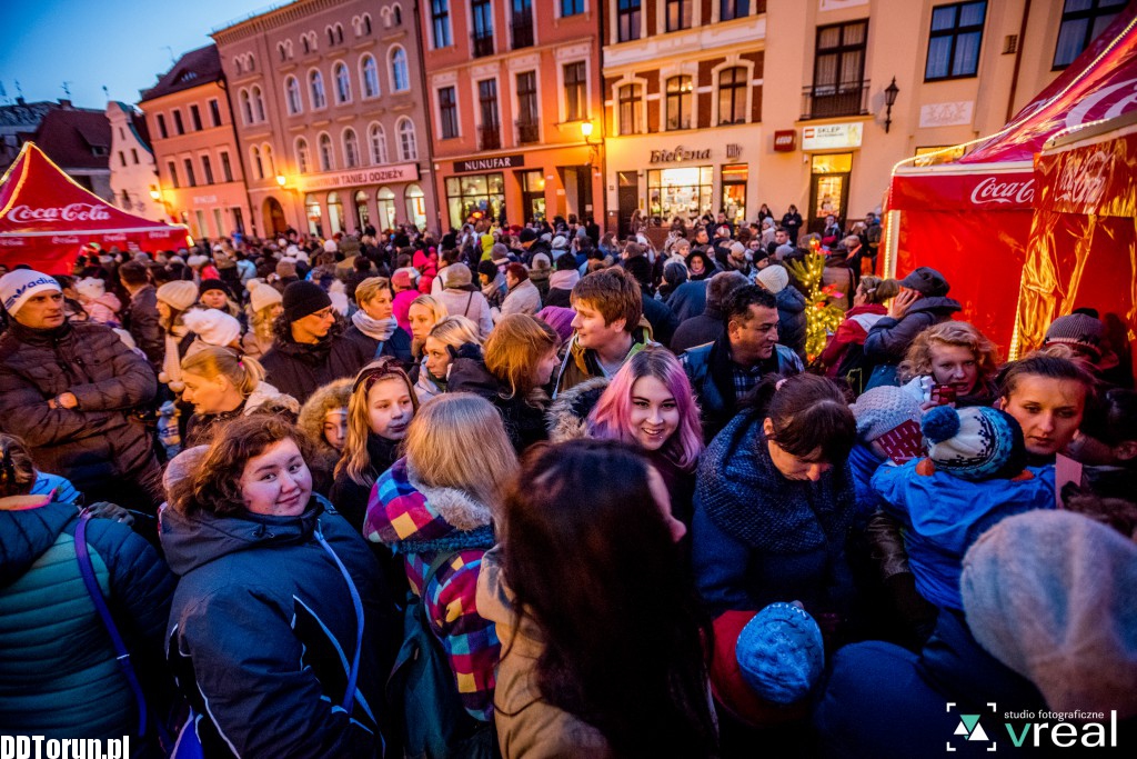 Świąteczna Trasa Coca-Coli w Toruniu