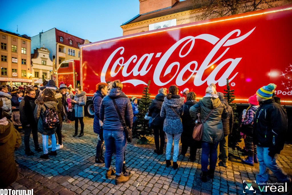 Świąteczna Trasa Coca-Coli w Toruniu