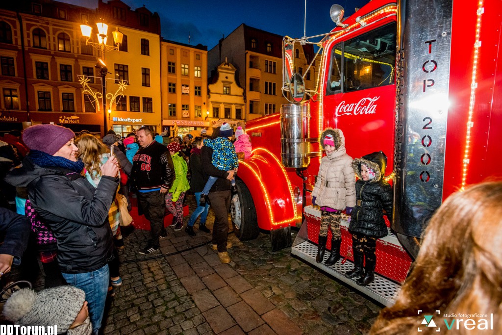 Świąteczna Trasa Coca-Coli w Toruniu