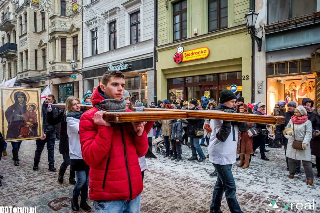 Orszak Trzech Króli przeszedł ulicami