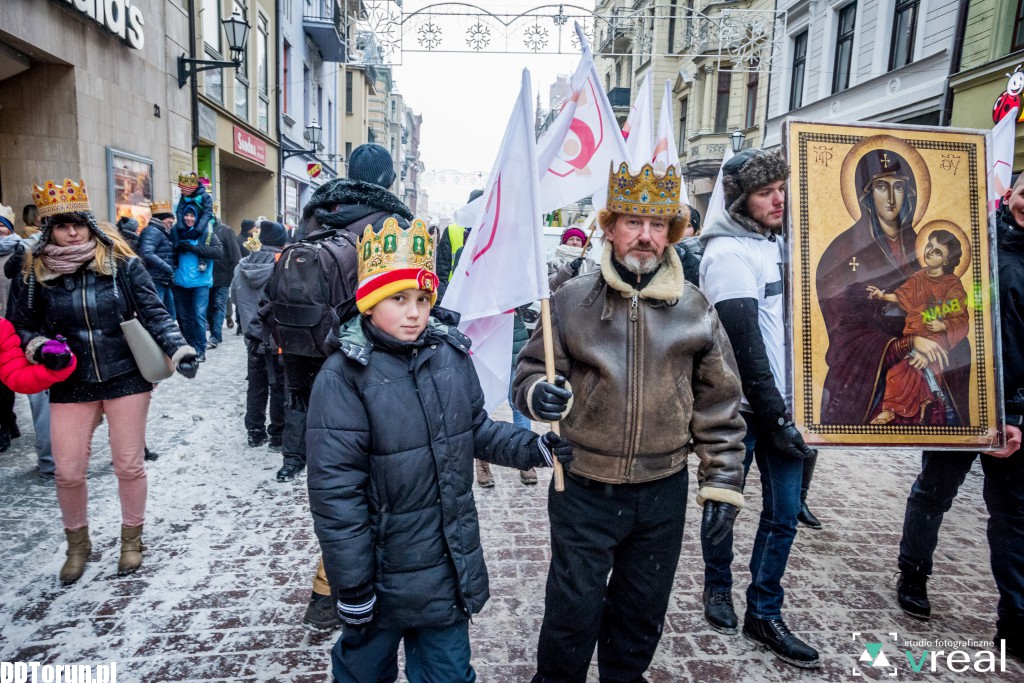 Orszak Trzech Króli przeszedł ulicami