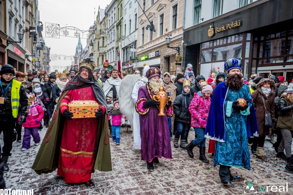 Orszak Trzech Króli przeszedł ulicami