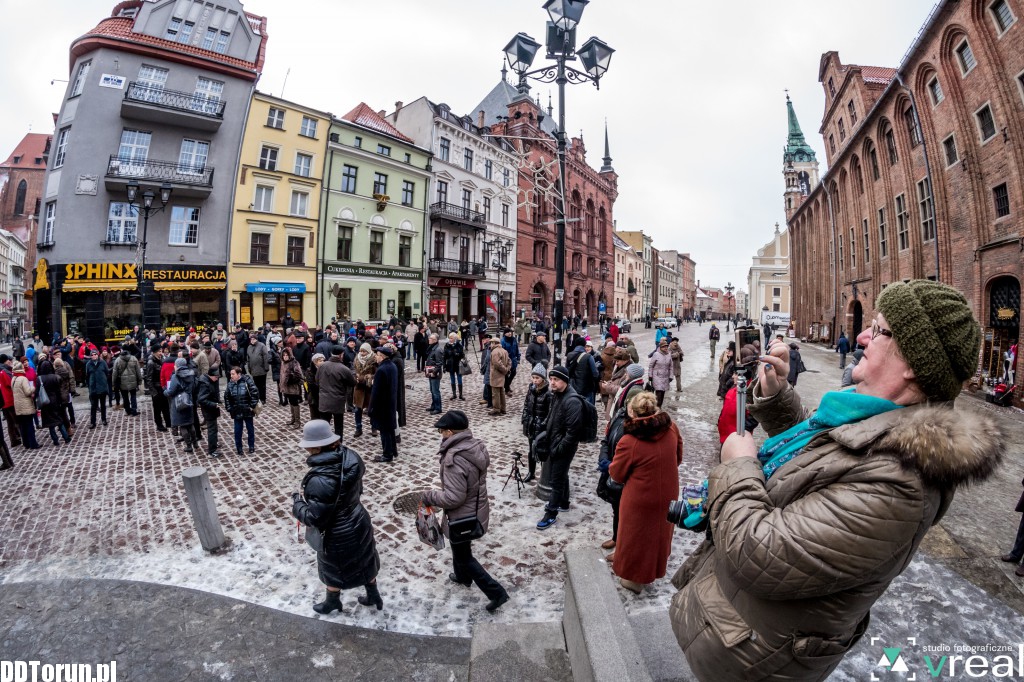 Flash Mob KOD-u pod Kopernikiem