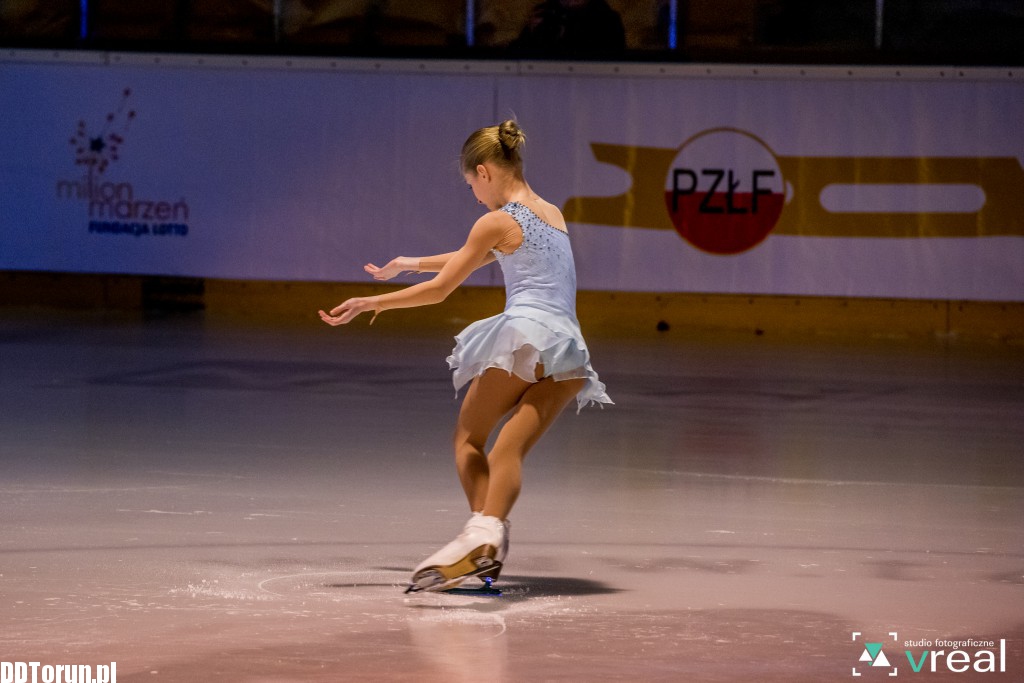 Gala łyżwiarska na lodowisku Tor-Tor