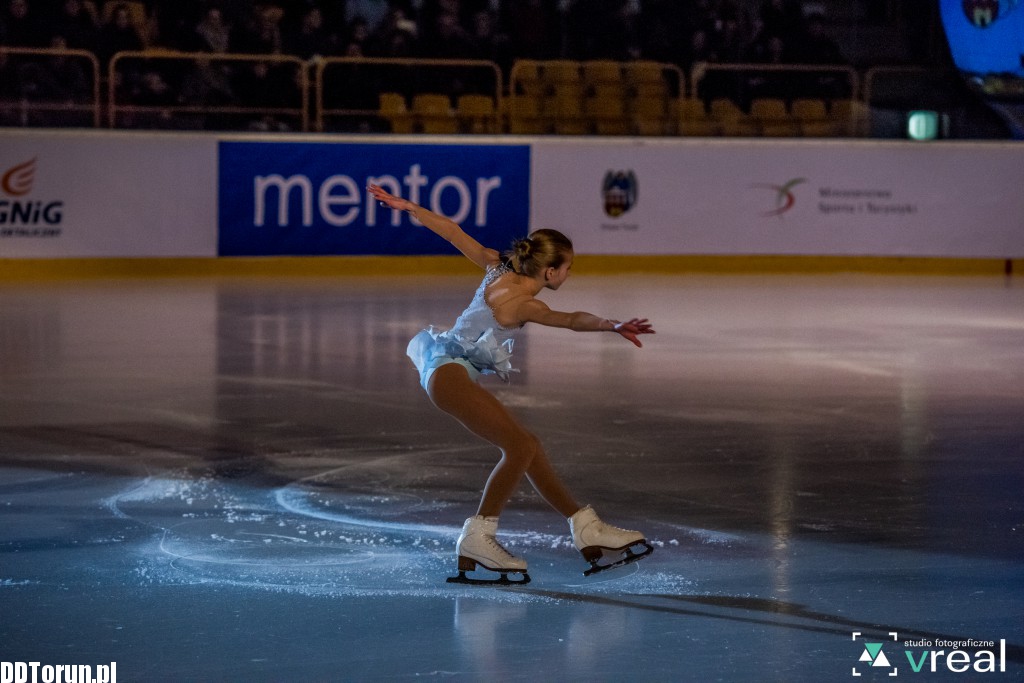 Gala łyżwiarska na lodowisku Tor-Tor
