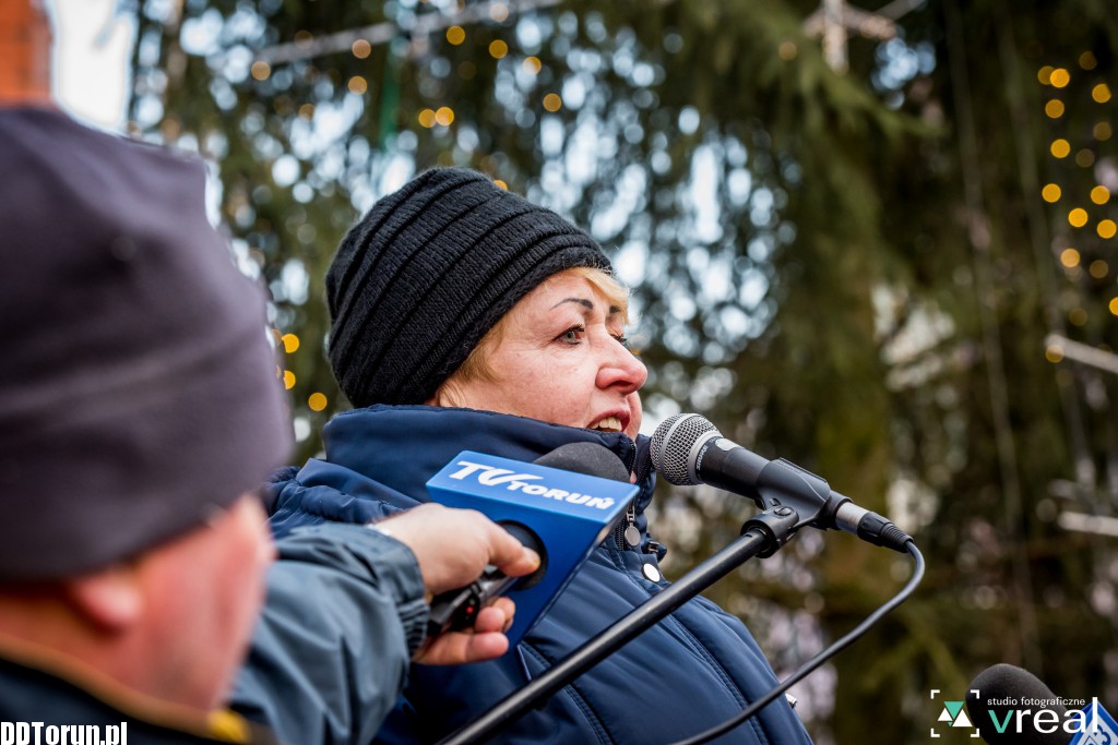 Manifestacja KOD w Toruniu