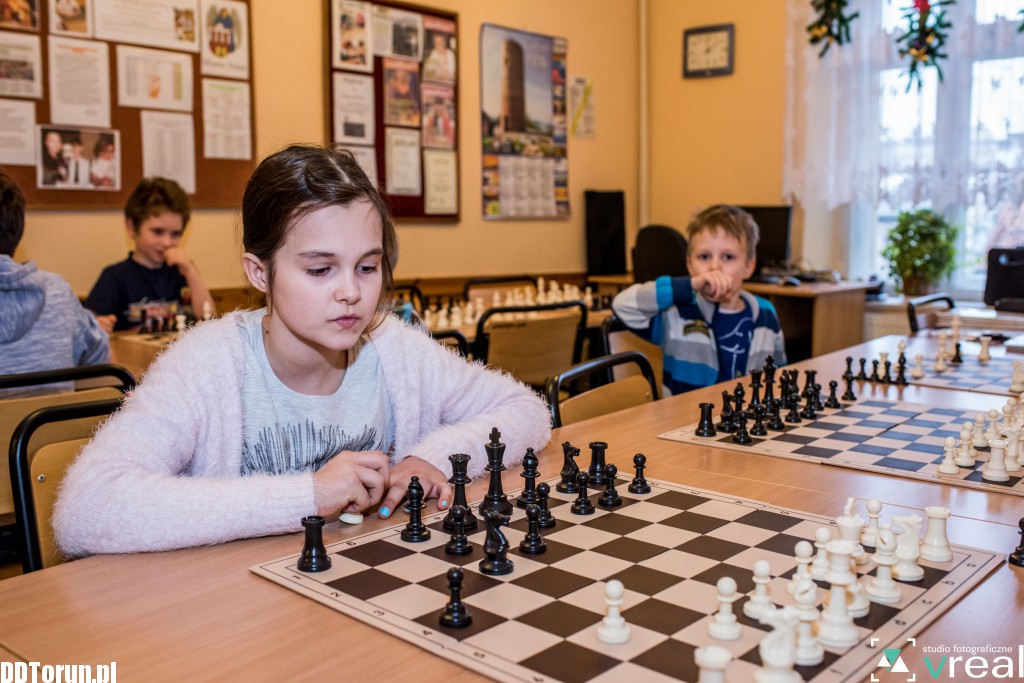 Zajęcia szachowe w Domu Harcerza