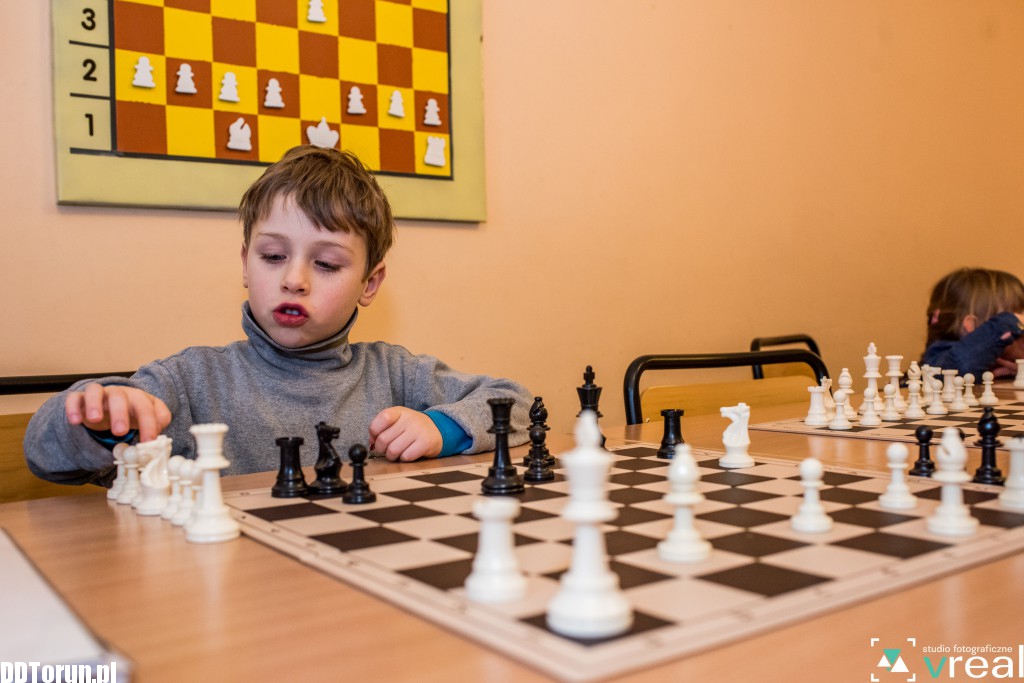 Zajęcia szachowe w Domu Harcerza