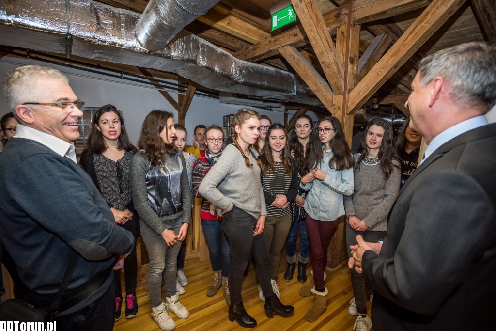 Delegacja z Angers w Toruniu