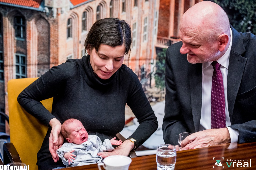 Trojaczki spotykają się z prezydentem