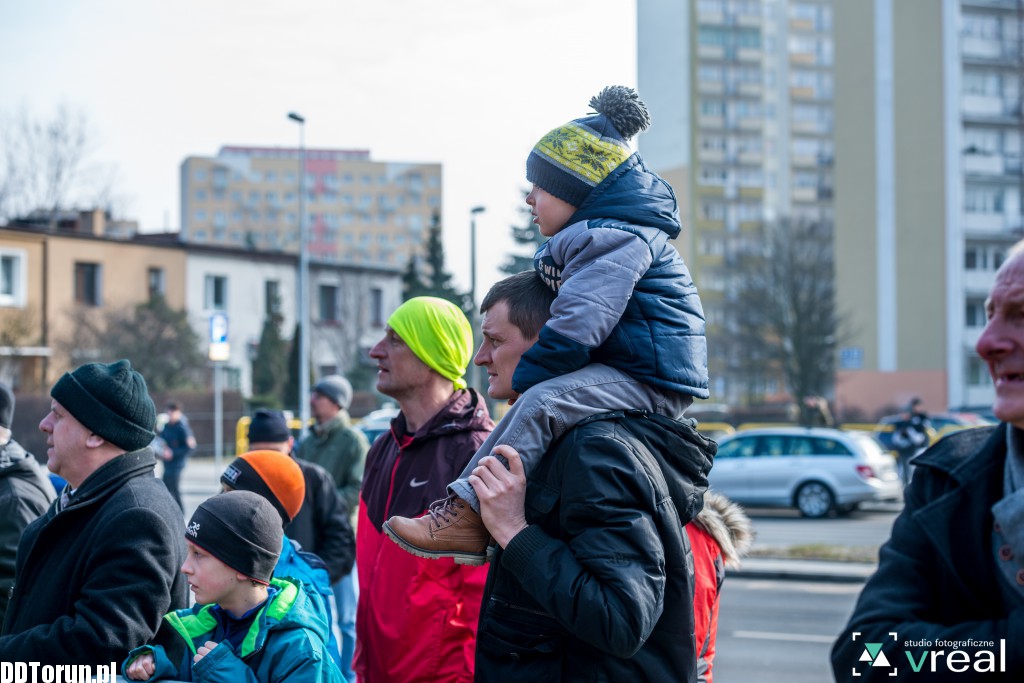 Inscenizacja przed biegiem Tropem Wilczym