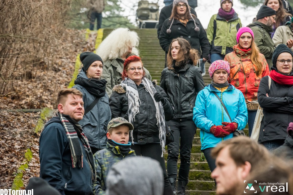 Aktywiści protestowali w parku