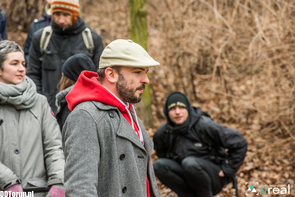 Aktywiści protestowali w parku