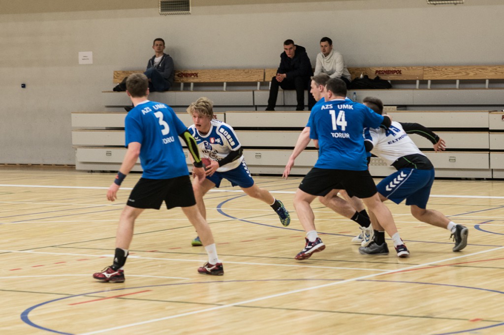 AZS UMK pokonuje MKS II Brodnica