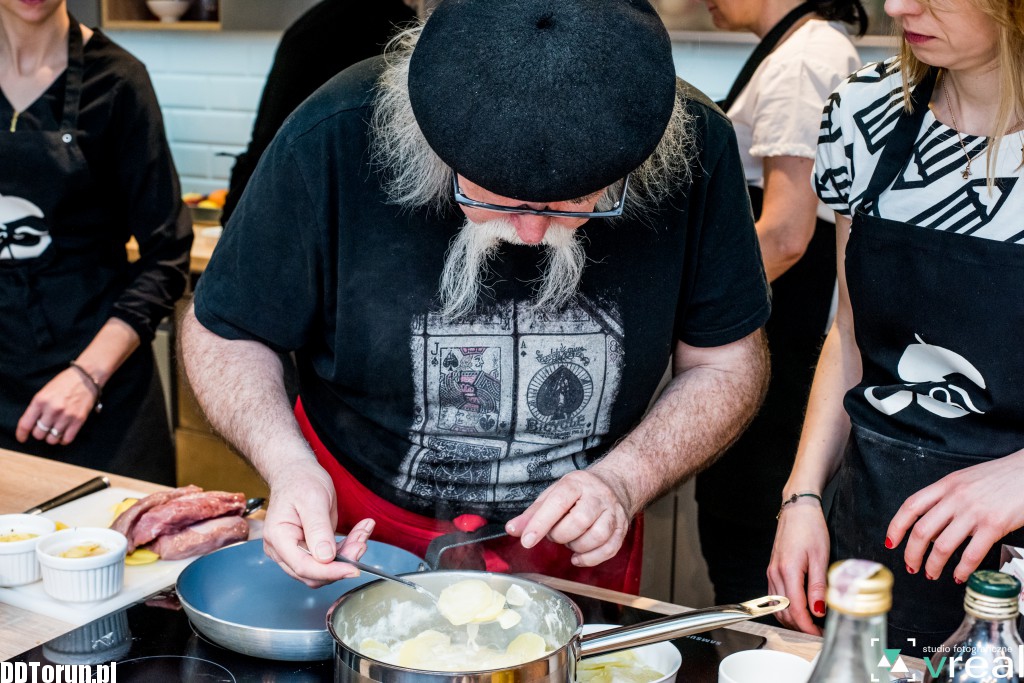 Kurt Scheller w Akademii Kulinarnej