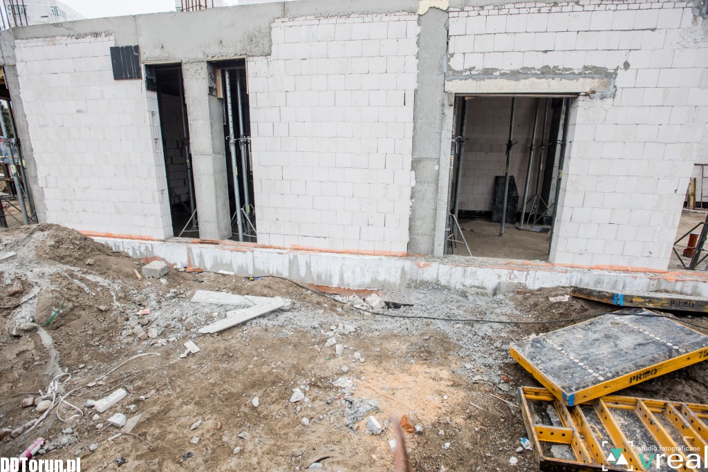 Trwa budowa przystani wioślarskiej